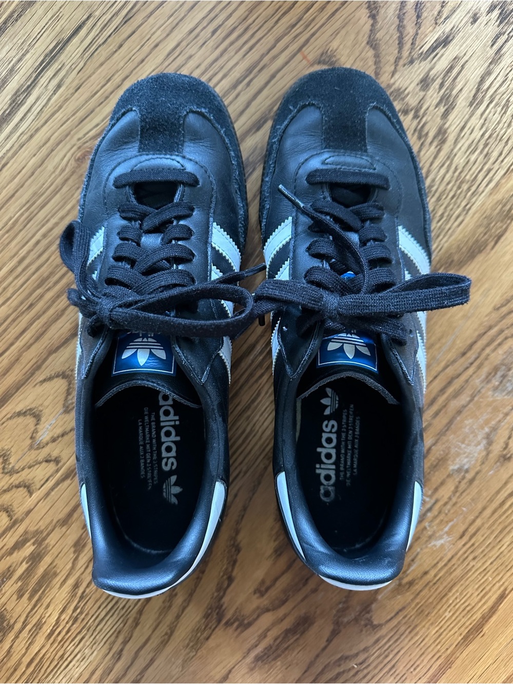 adidas Black Suede Samba Sneakers